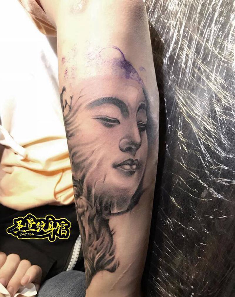 一念之间纹身图片