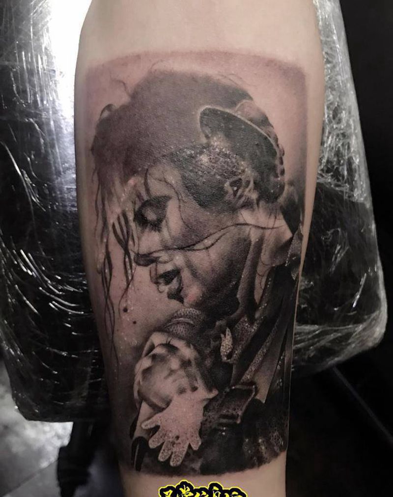 杰克逊纹身图片