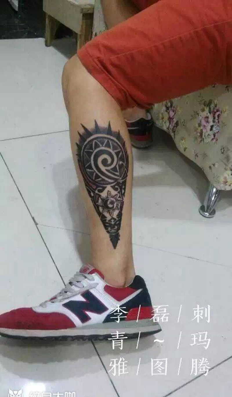 玛雅图腾纹身图片