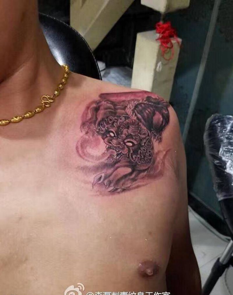 貔貅纹身图片