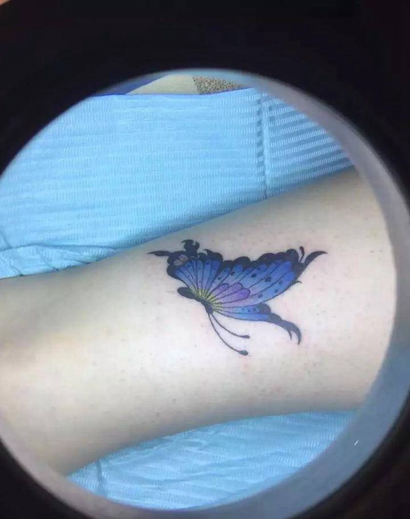 蝴蝶纹身图片