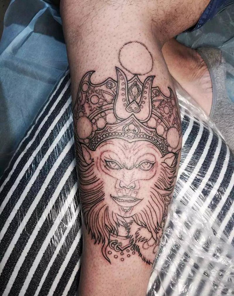 齐天大圣纹身图片