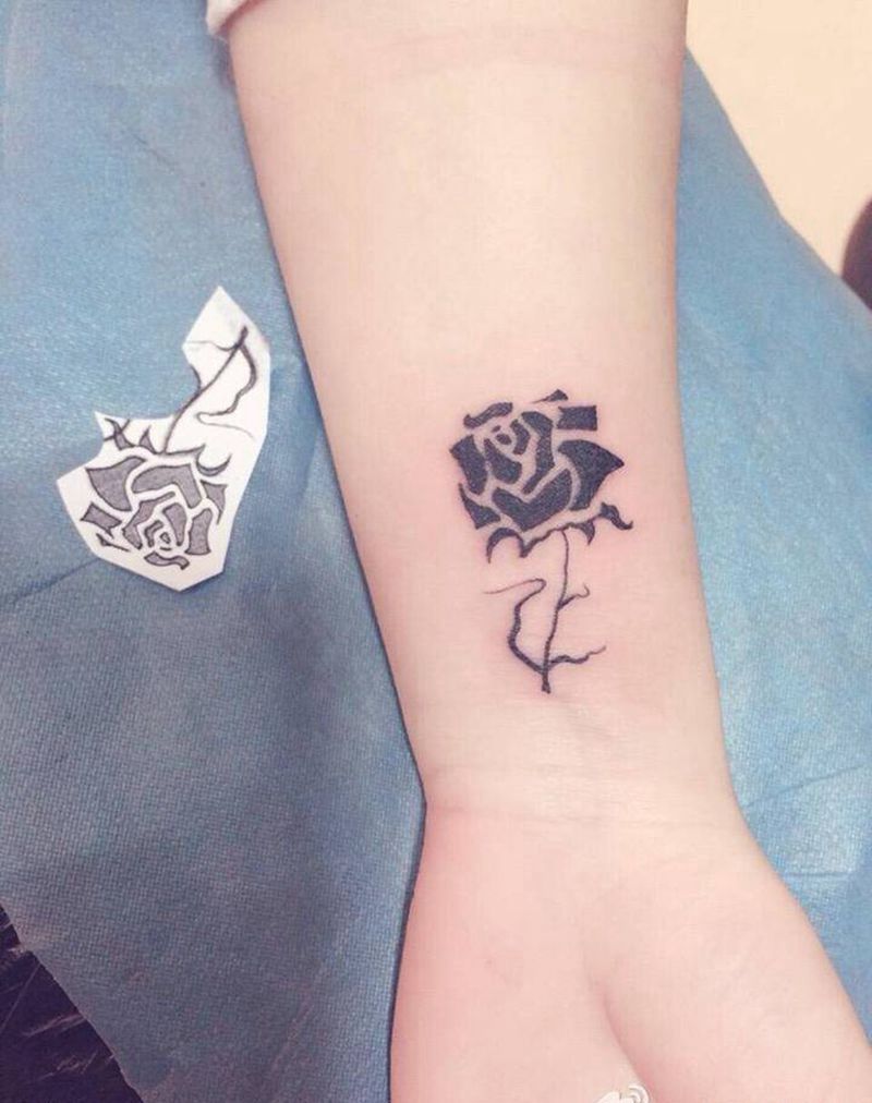 小清新纹身图片