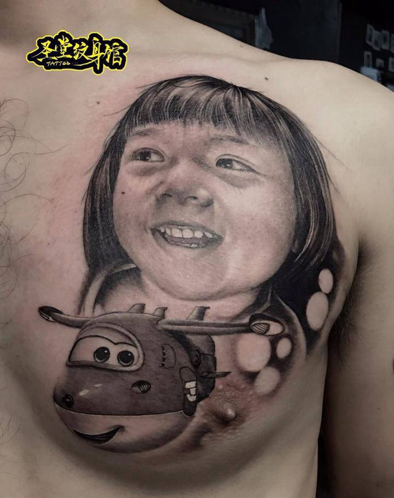 肖像纹身纹身图片