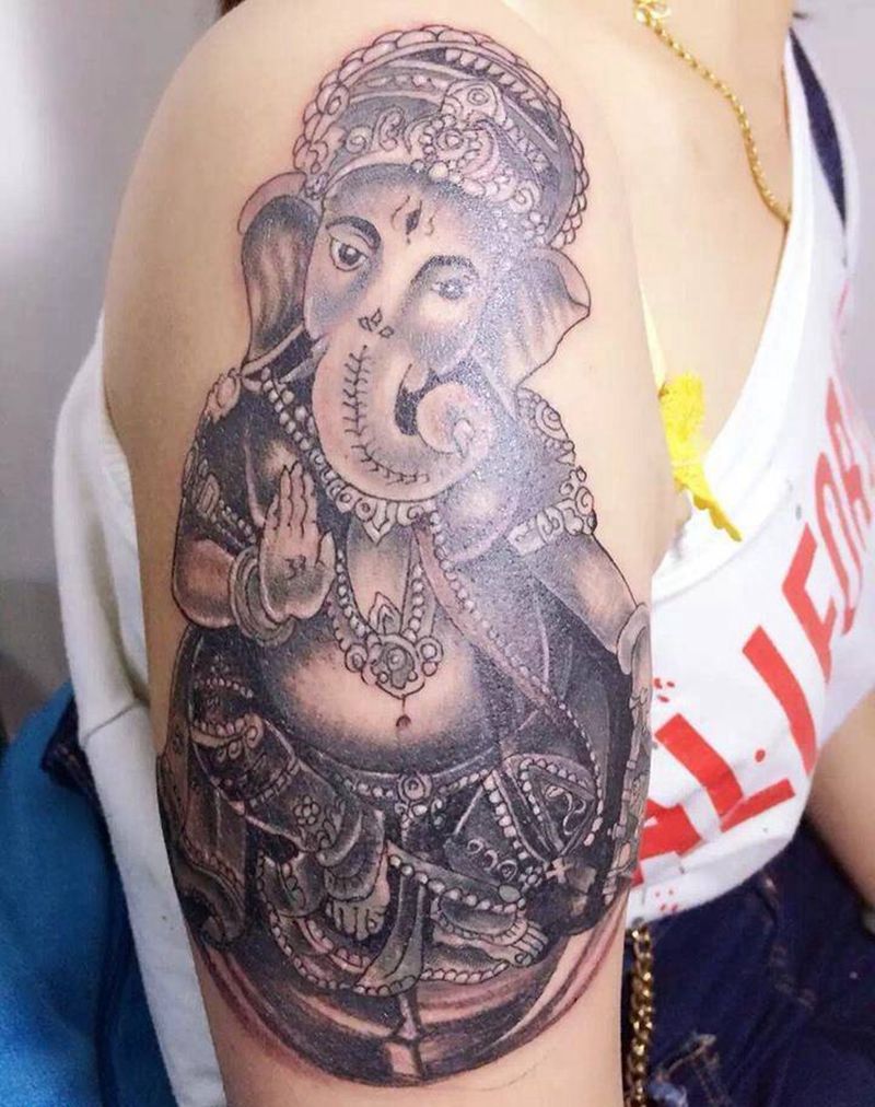 美女小清新纹身图片