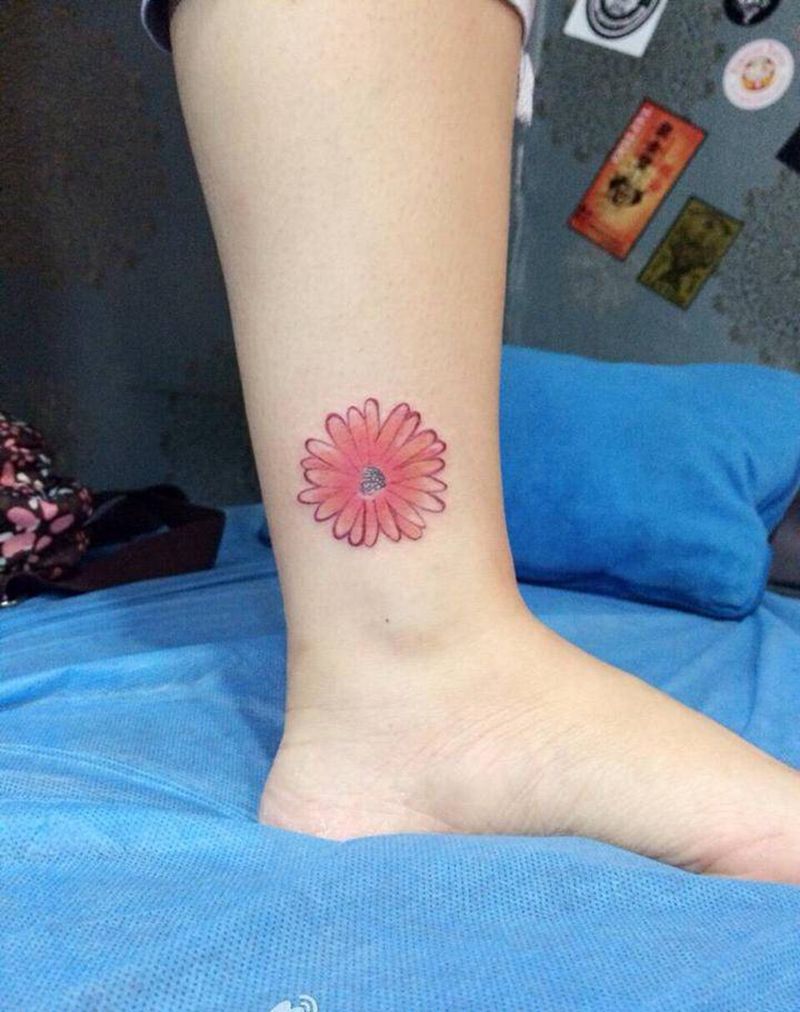 太阳花纹身图片