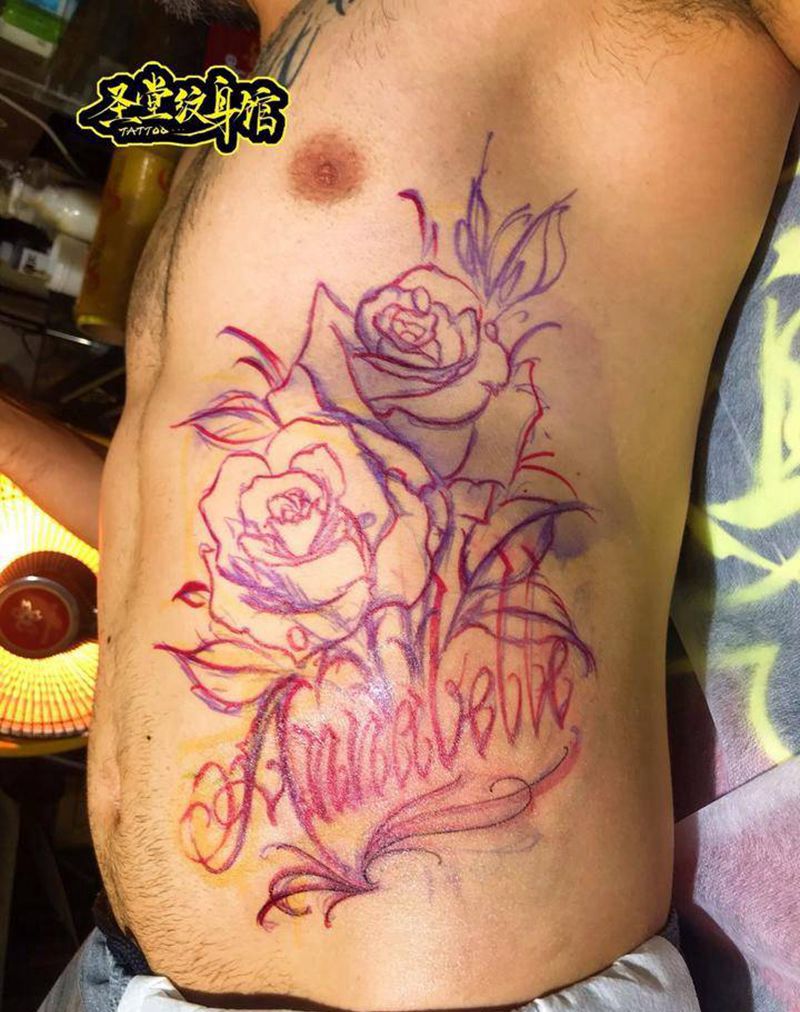 英国小伙纹身图片