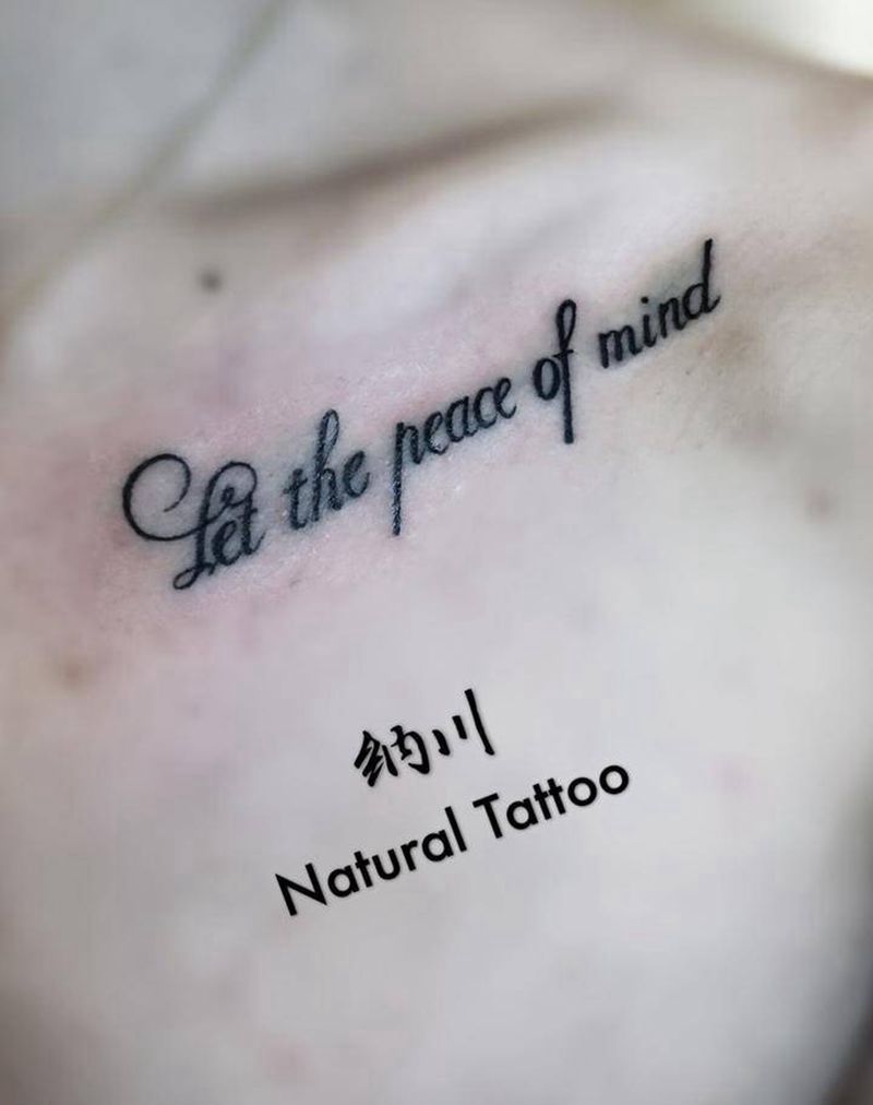 花体英文纹身图片