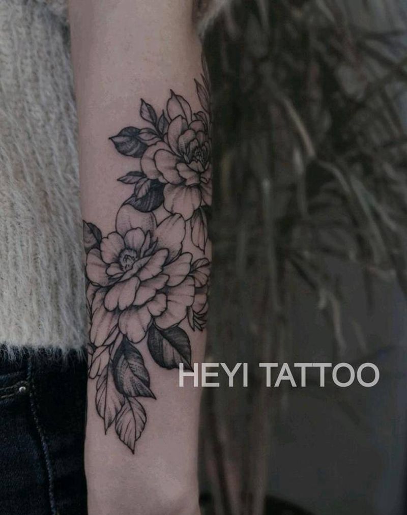 好吃不贵 便宜实惠纹身图片_手臂胸部点刺几何素花手臂纹身小臂纹身纹身图案