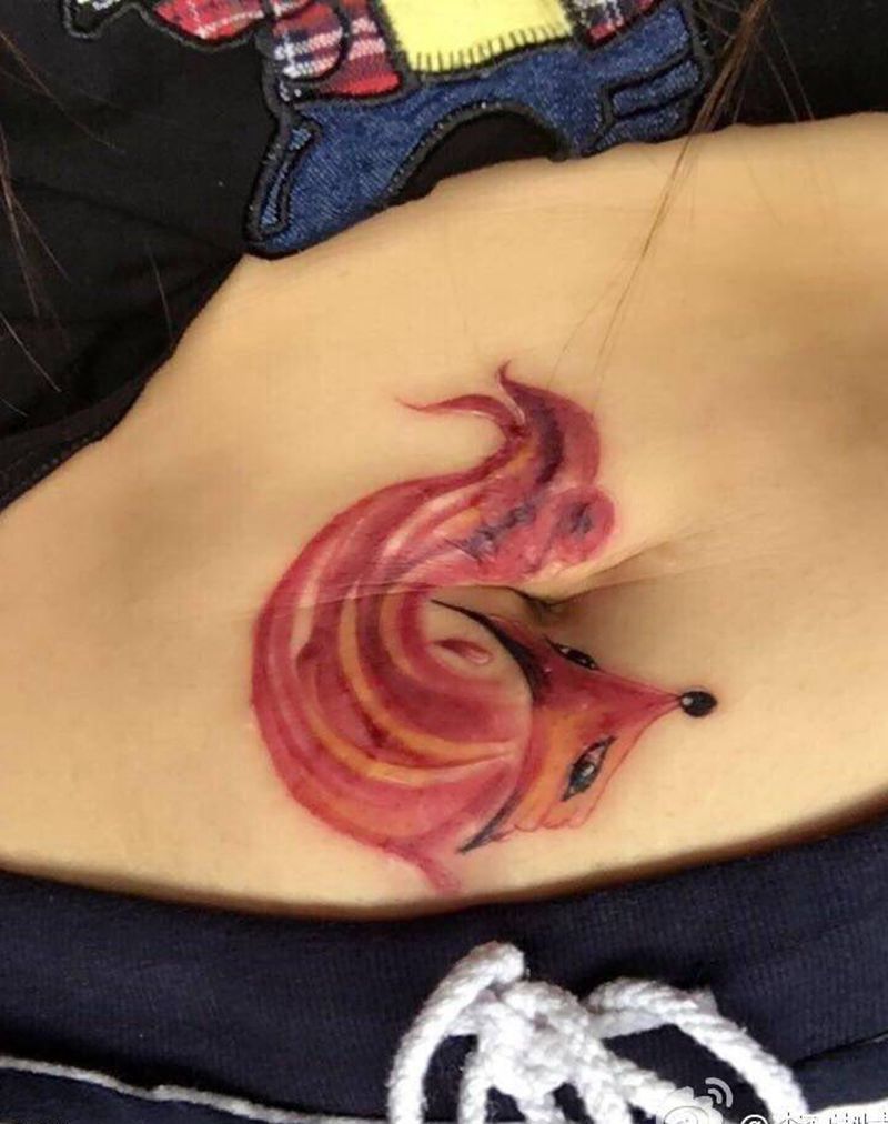 遮盖疤痕纹身图片