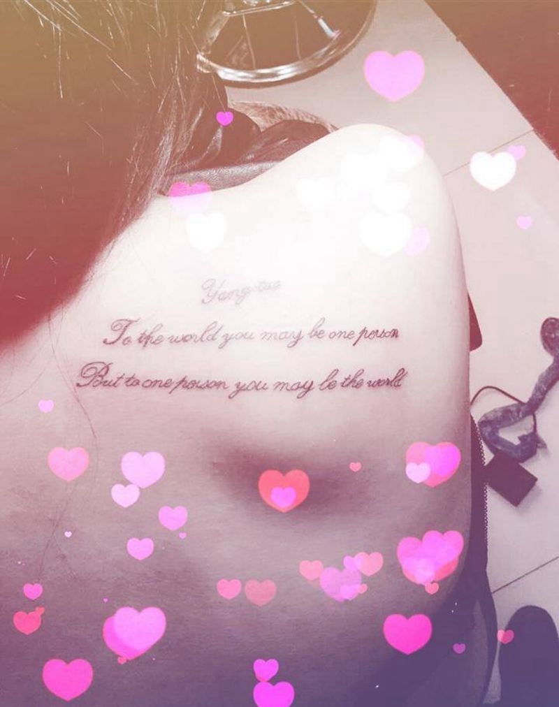 英文字母纹身图片