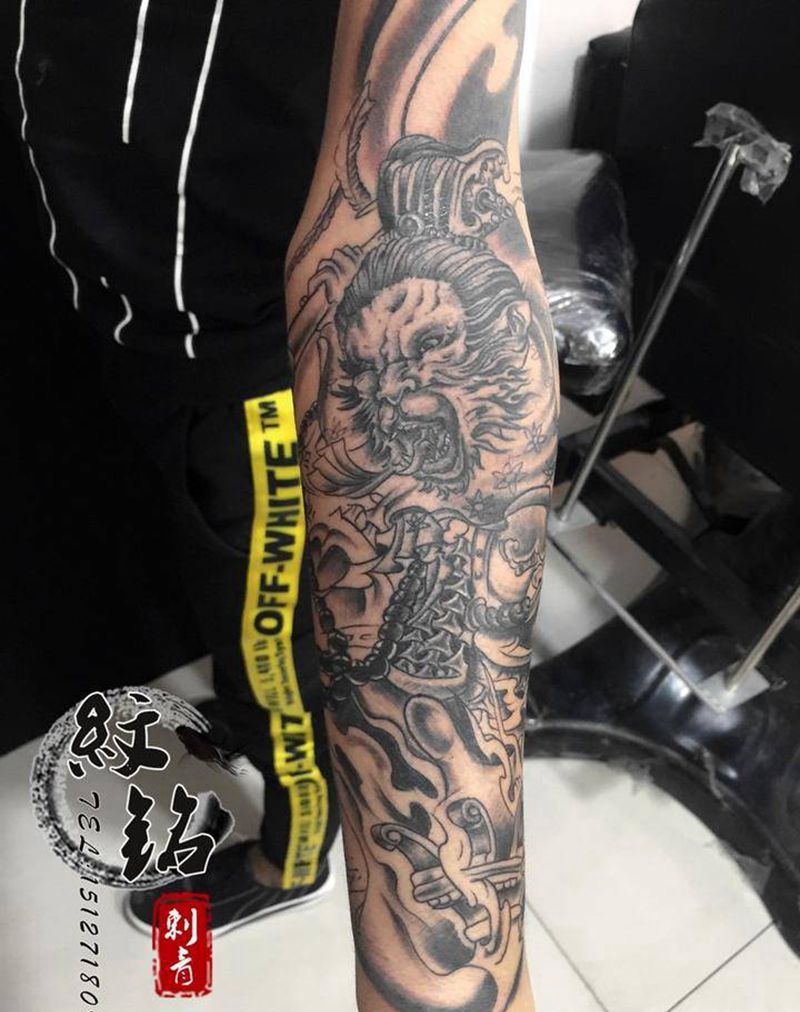 包小臂！纹身图片