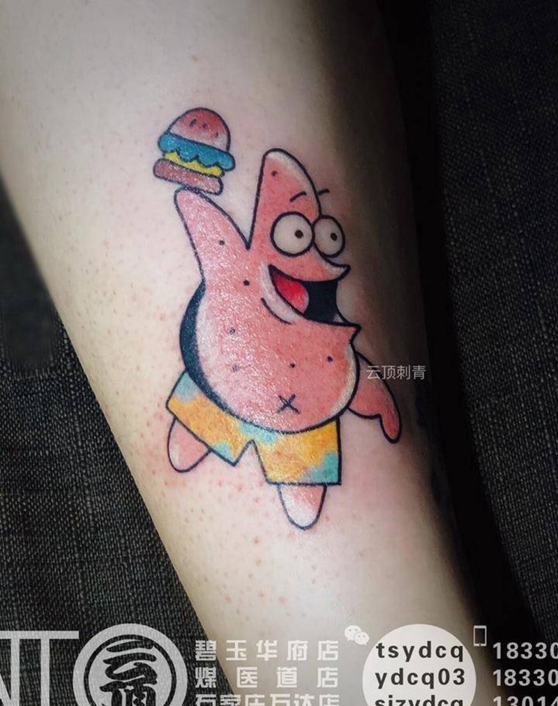 派大星纹身图片