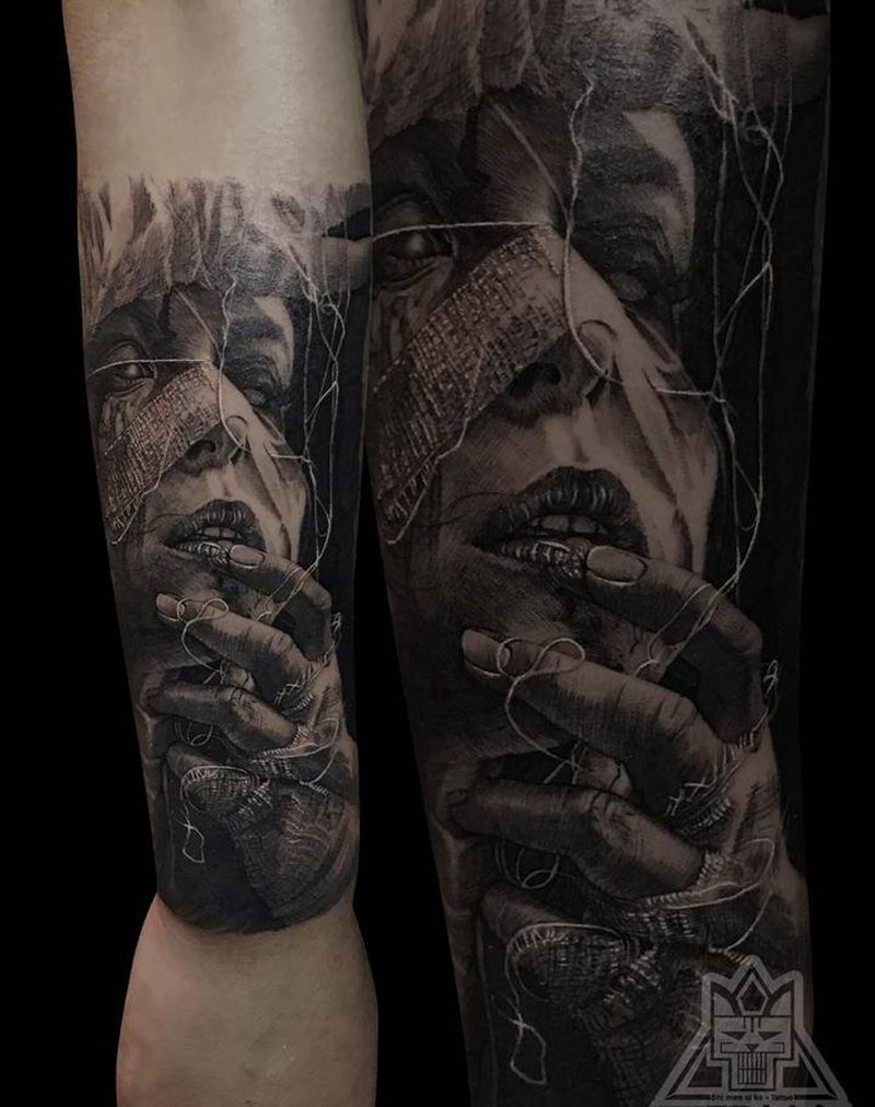 写实纹身图片_手臂欧美写实纹身图案