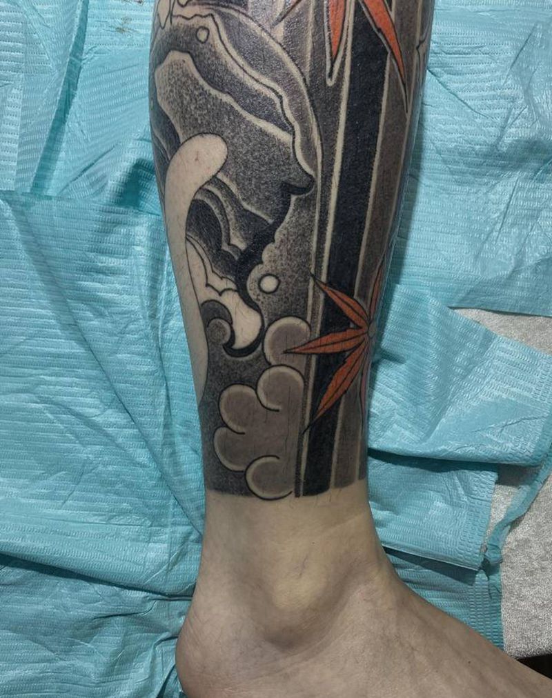 未完纹身图片_老传统纹身图案