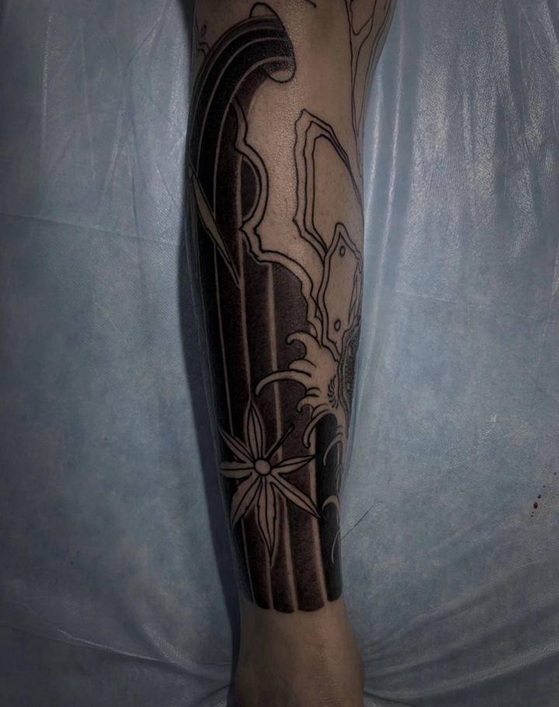 未完纹身图片_老传统纹身图案