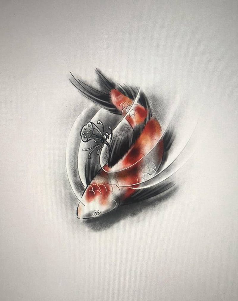 四张稿子可约纹身图片_新传统纹身图案