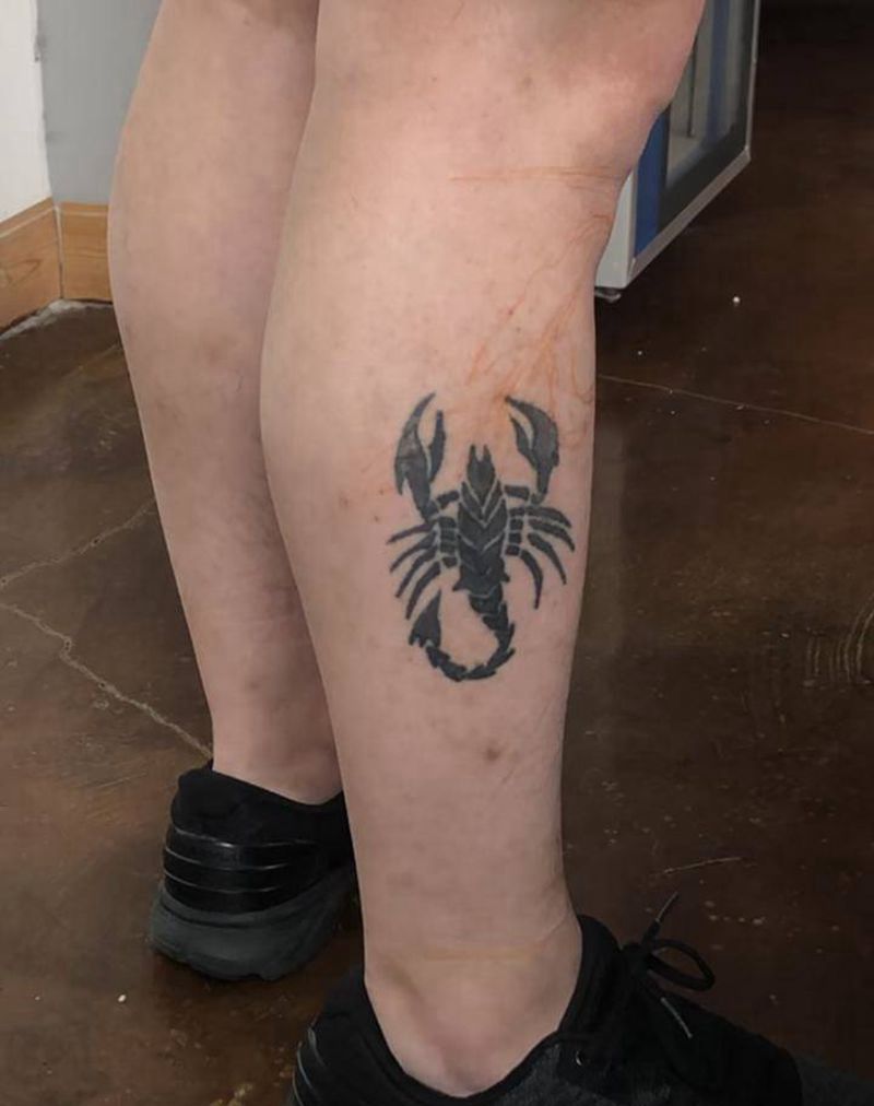 遮盖纹身鲤鱼纹身图片_腿部老传统纹身图案