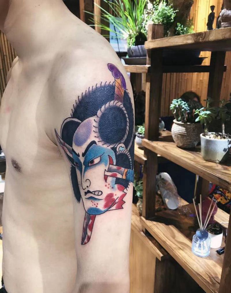 日式纹身图片_老传统纹身图案