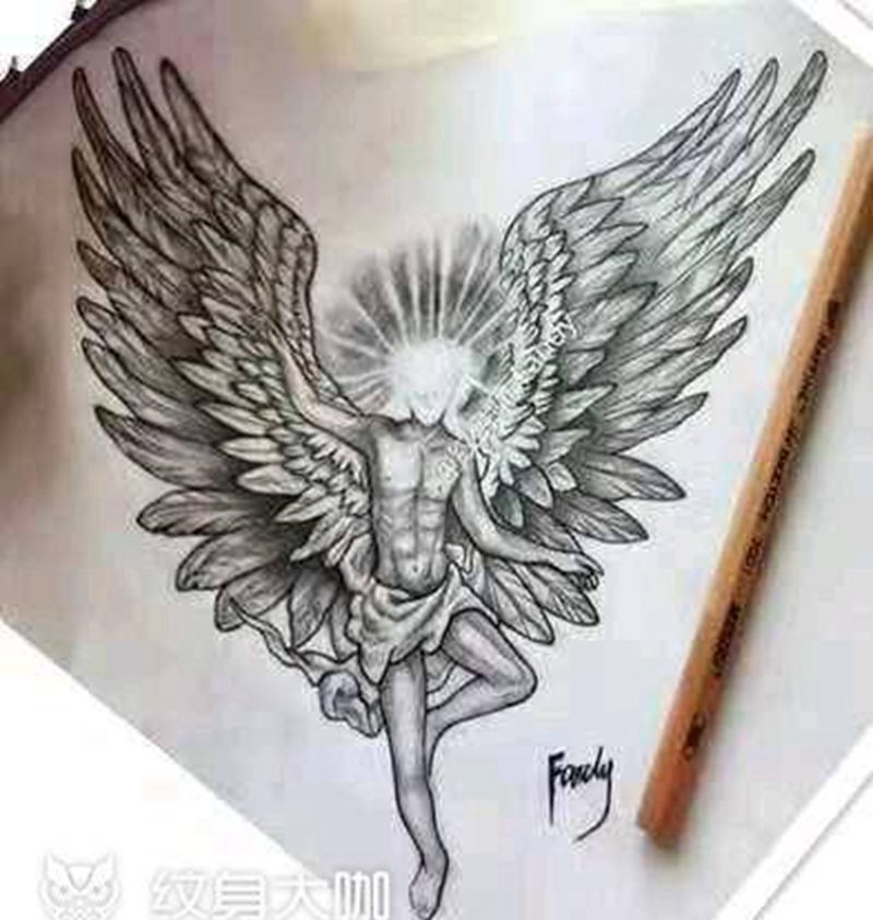 顾客自带稿纹身图片