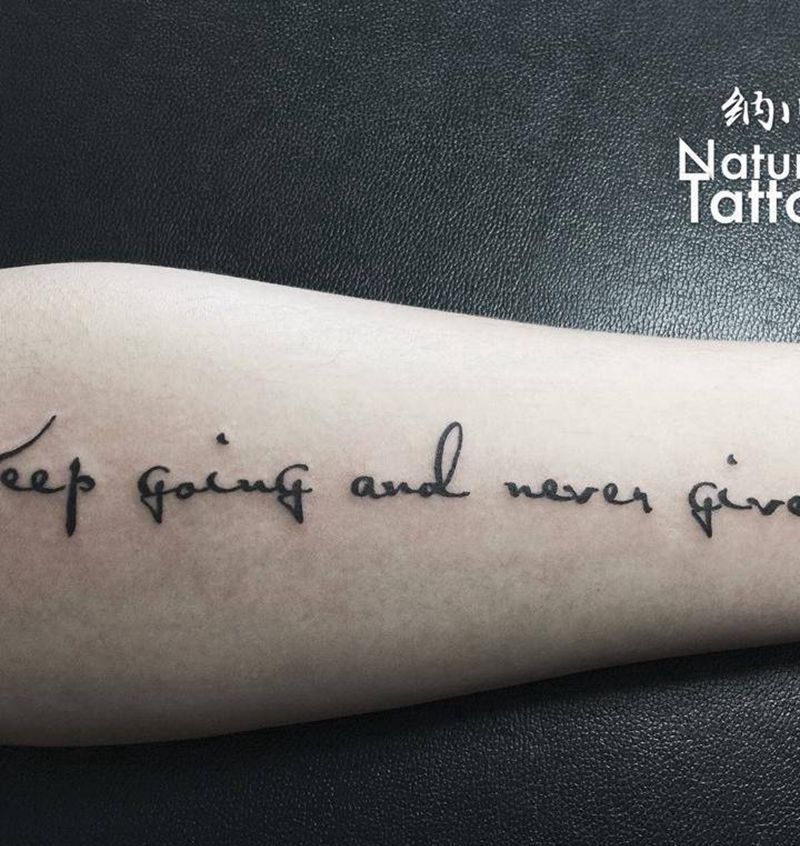 这两天的英文纹身图片_成品字符纹身图案