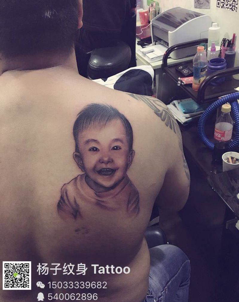 头像照片纹身图片