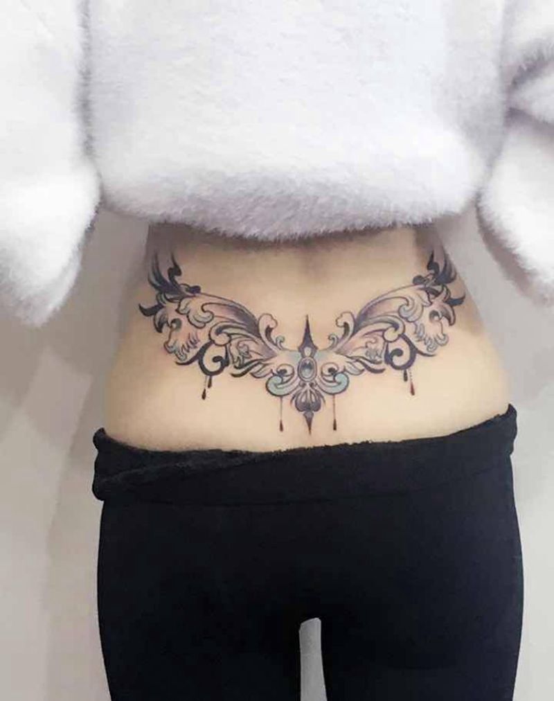 杨子纹身纹身图片