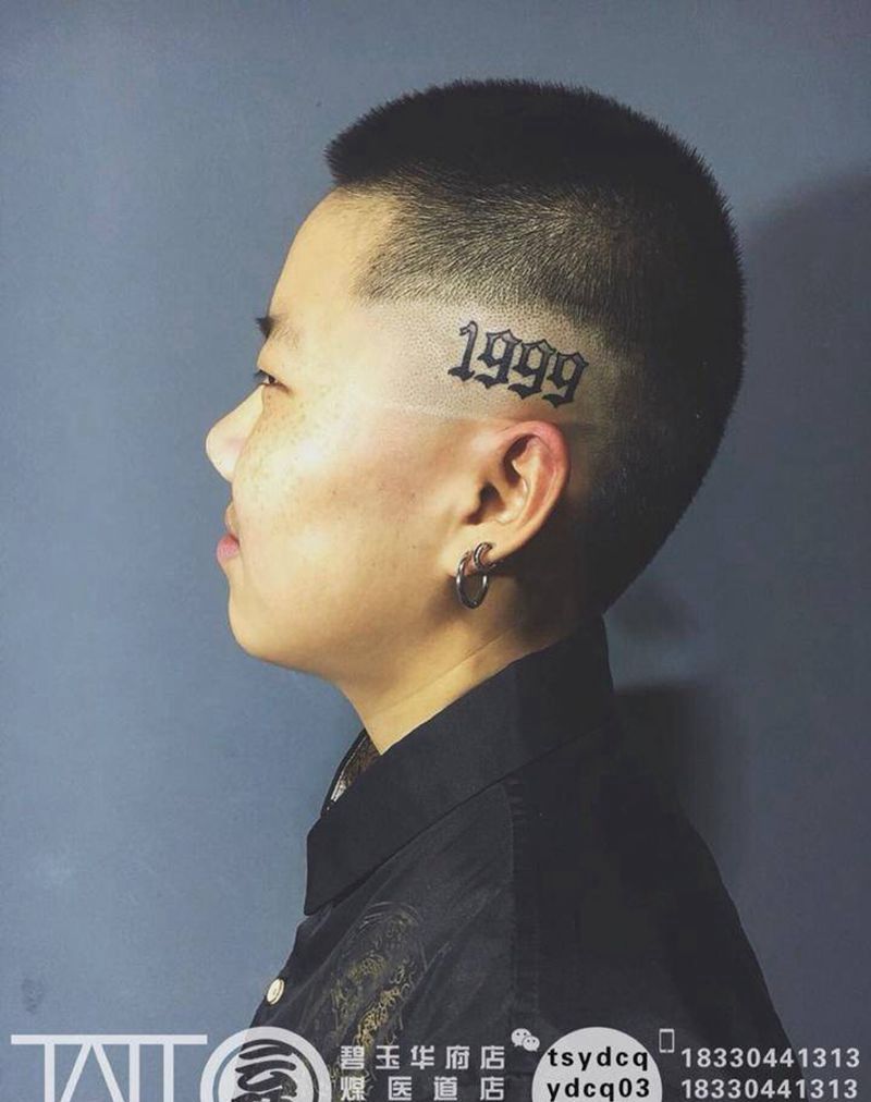 数字纹身图片_成品欧美字符原创纹身图案