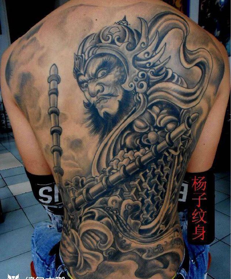 杨子纹身纹身图片