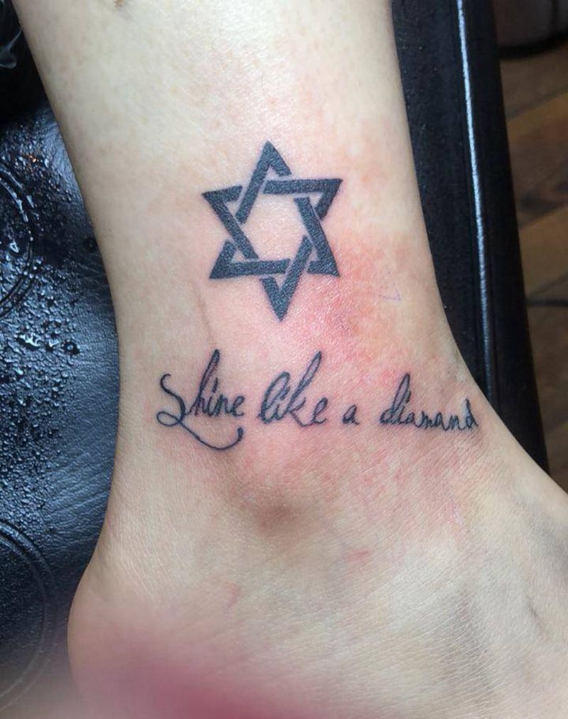 六芒星纹身图片