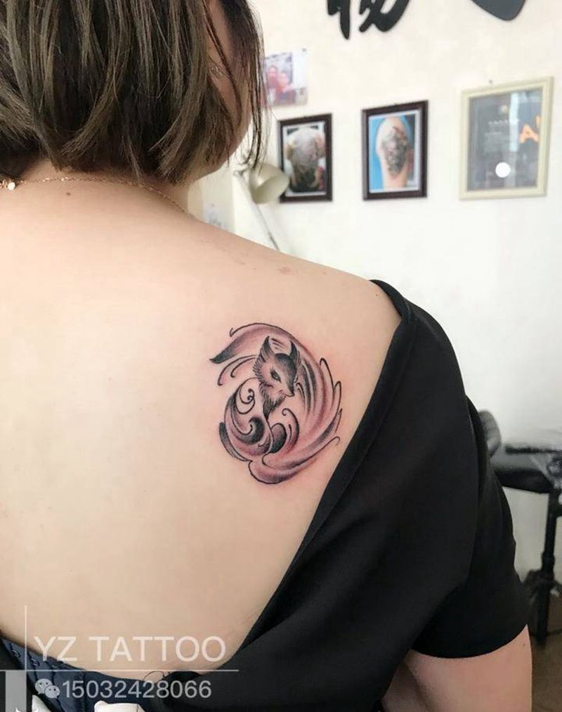 狐狸纹身图片