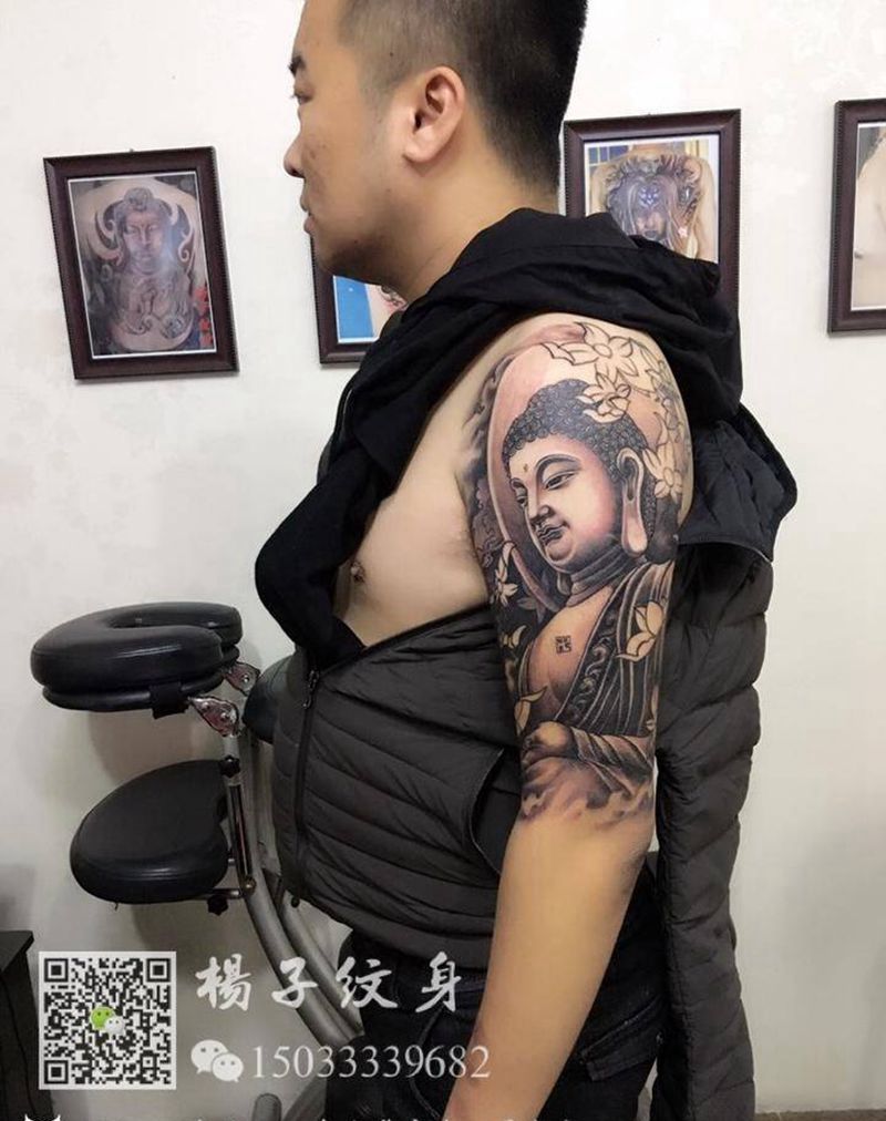 杨子纹身近期作品纹身图片