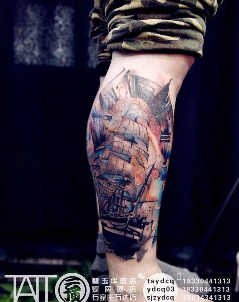 远航纹身图片