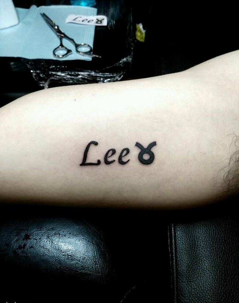 字母纹身图片_手臂手部纹身图案