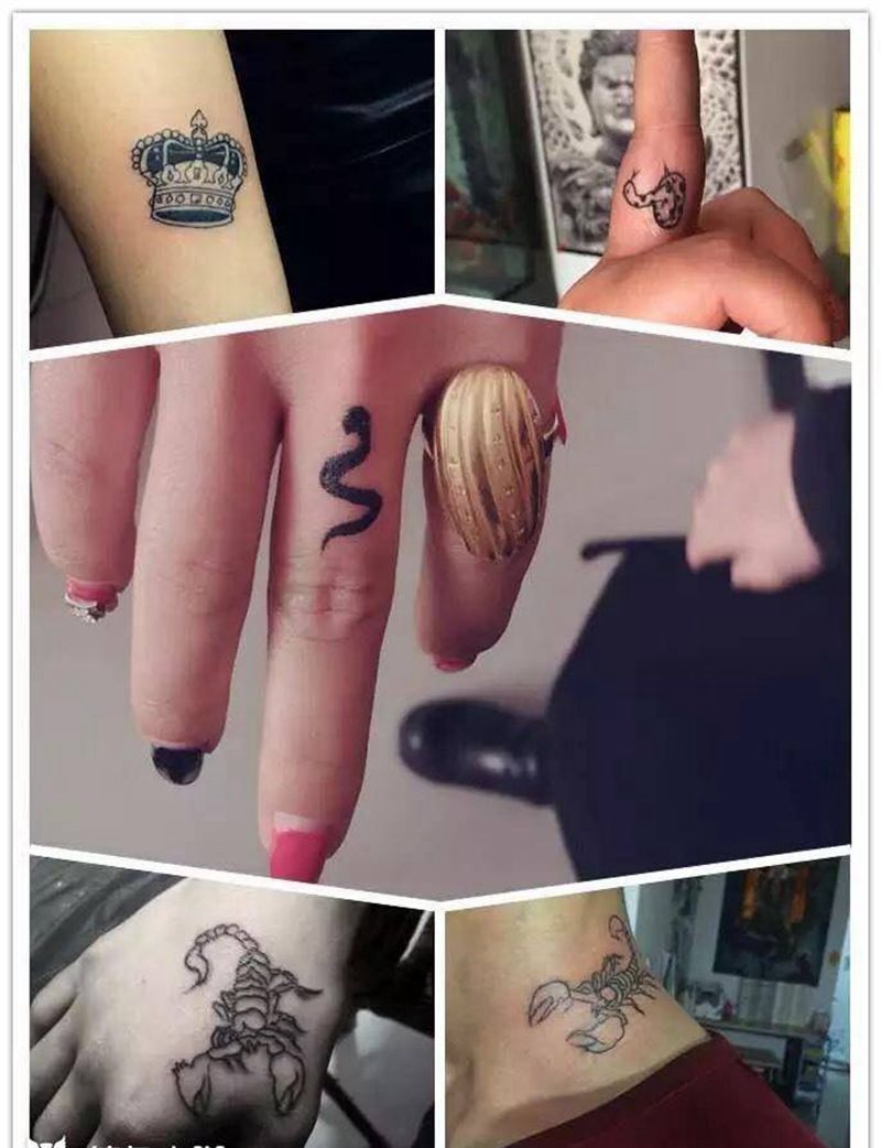 小清新纹身图片