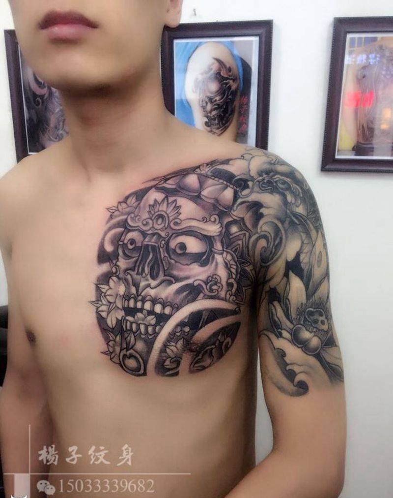 杨子纹身作品纹身图片