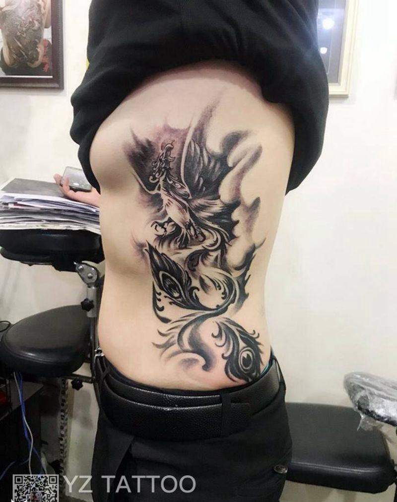 凤凰纹身图片