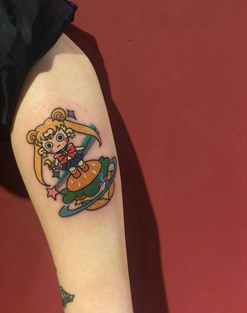 美少女纹身图片