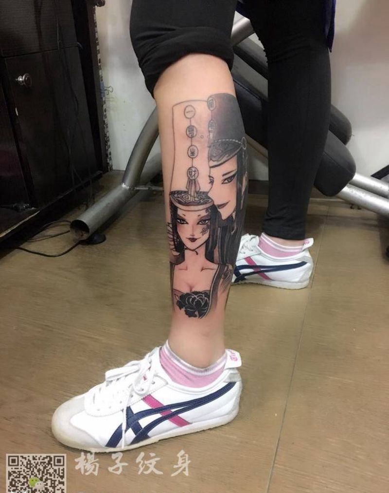 杨子纹身作品纹身图片