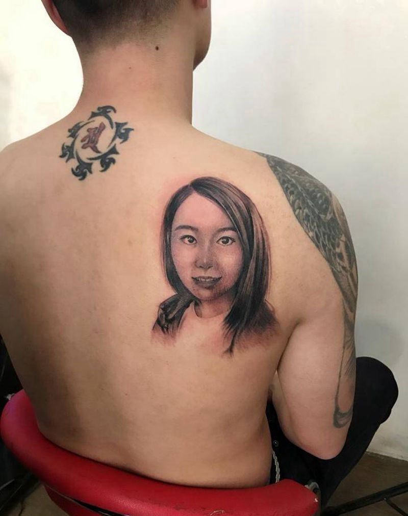 头像纹身图片