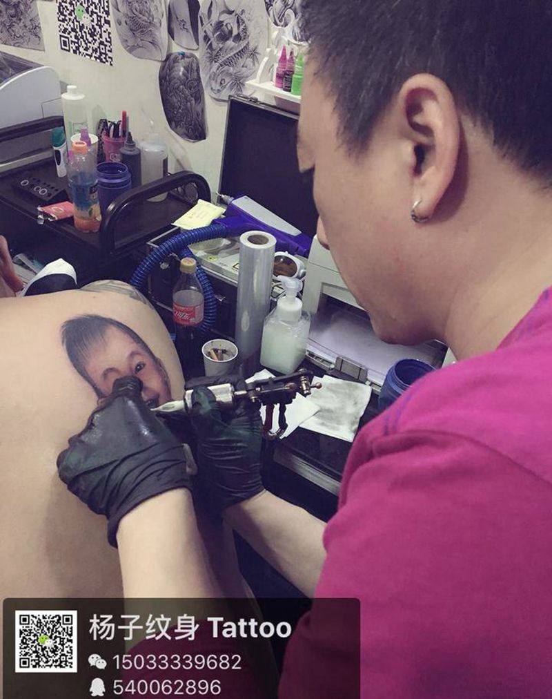 头像照片纹身图片