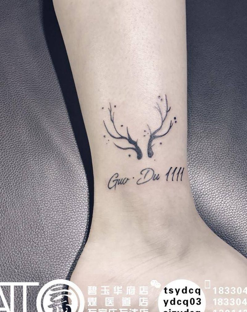 小清新纹身图片_成品手部腿部手臂欧美原创字符几何动物纹身图案