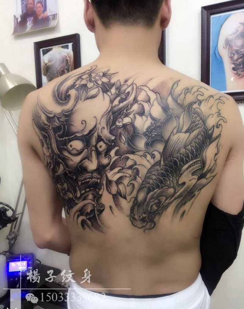 杨子纹身作品纹身图片