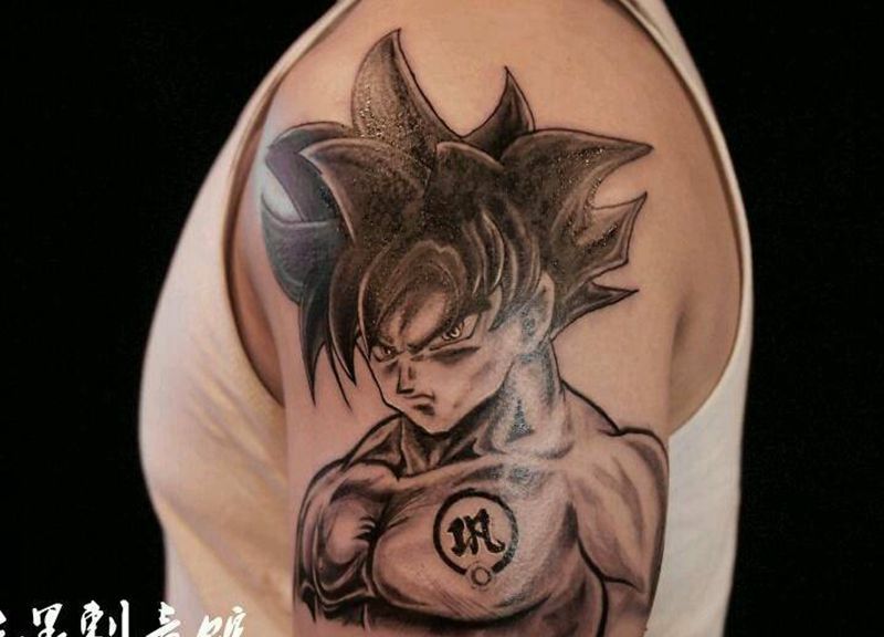 悟空纹身图片