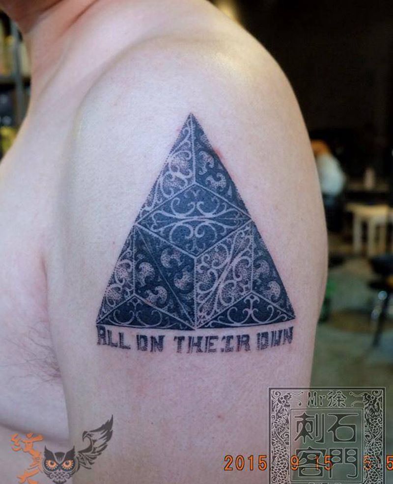 点刺纹身图片_成品手臂欧美静物纹身图案