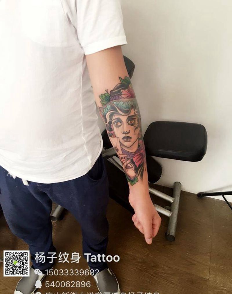 杨子纹身新街北口大洋商厦后身纹身图片