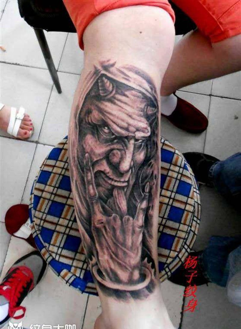 杨子纹身纹身图片