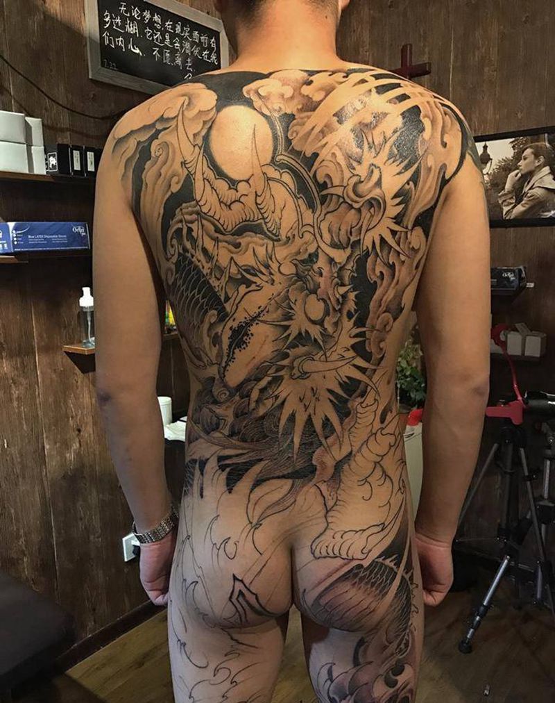 明日完结纹身图片