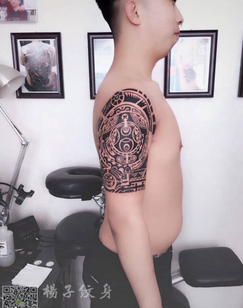 杨子纹身作品纹身图片