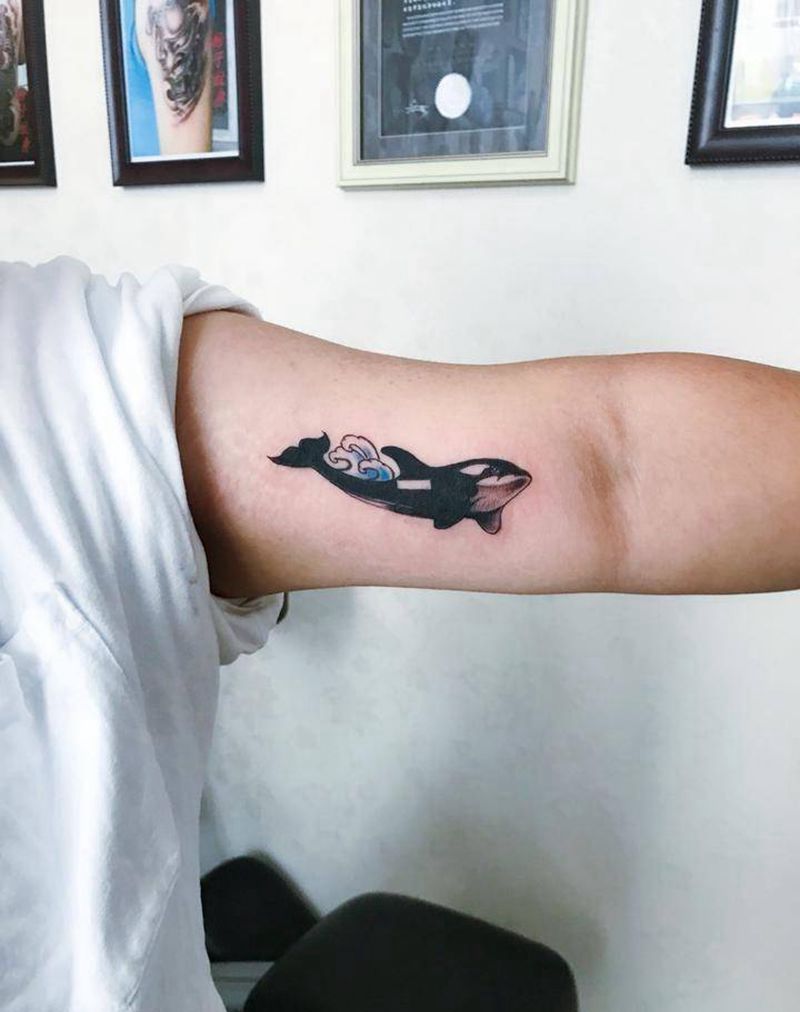 遮盖纹身图片_手臂纹身图案